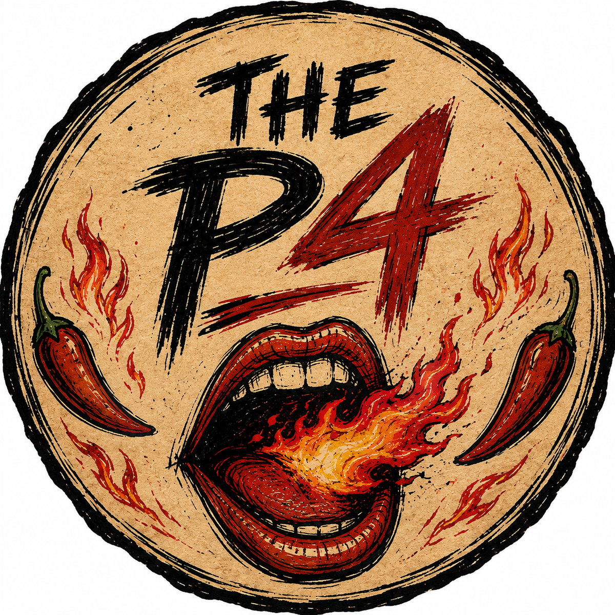 Gelée sucrée piquante  "The P4"